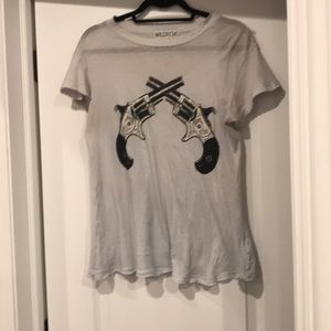 Wildfox destroyed tee